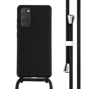 imoshion imoshion Coque en silicone avec cordon pour Samsung Galaxy S20 FE Noir Noir
