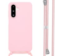 imoshion Coque en silicone avec cordon pour Samsung Galaxy A26 - Rose