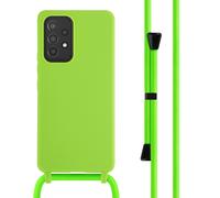 imoshion imoshion Coque en silicone avec cordon Samsung Galaxy A53 Fluor Vert Vert