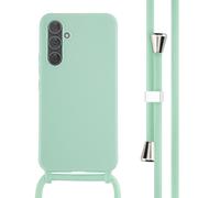 imoshion Coque en silicone avec cordon pour Samsung Galaxy A54 (5G) - Vert menthe