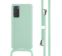 imoshion imoshion Coque en silicone avec cordon Samsung Galaxy S20 FE Vert menthe Menthe verte