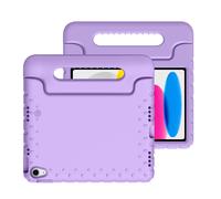 imoshion imoshion Coque kidsproof avec poignée pour iPad 11 (2025) 11 pouces A16 / iPad 10 (2022) 10.9 pouces Lila Violet