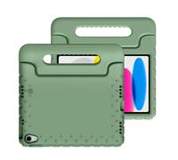 imoshion imoshion Coque kidsproof avec poignée pour iPad 11 (2025) 11 pouces A16 / iPad 10 (2022) 10.9 pouces Olive Green Vert