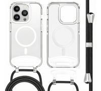 imoshion Coque MagSafe avec cordon amovible pour Apple iPhone 13 Pro - Transparent