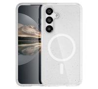 imoshion Coque Pailletée avec MagSafe pour Samsung Galaxy S25 Plus - Transparent