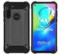 Coque pour Motorola Moto G8 Power Plastique Noir
