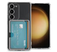 imoshion imoshion Coque silicone avec porte-cartes pour Samsung Galaxy S23 Transparent Transparent