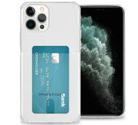 imoshion Coque silicone avec support de passe pour Apple iPhone 12 Pro Max - Transparent