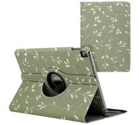imoshion 360° Draaibare Design Bookcase voor de Apple iPad 9 (2021) 10.2 inch / iPad 8 (2020) 10.2 inch / iPad 7 (2019) 10.2 inch - Green Flowers