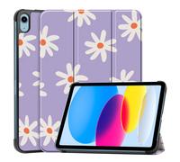 imoshion imoshion Coque tablette Design Trifold iPad 11 (2025) 11 pouces A16 / iPad 10 (2022) 10.9 pouces Flowers Distance Multicolore