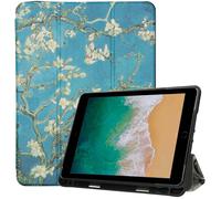 imoshion imoshion Coque tablette Design Trifold iPad 6 (2018) 9.7 pouces / iPad 5 (2017) 9.7 pouces / Air 2 (2014)/Air 1 (2013) Green Plant Multicolore