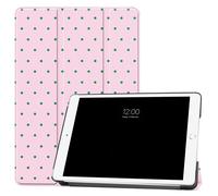 imoshion imoshion Coque tablette Design Trifold iPad 9 (2021) 10.2 pouces / iPad 8 (2020) 10.2 pouces / iPad 7 (2019) 10.2 pouces Happy Dots Multicolore