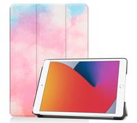 imoshion Coque tablette Design Trifold pour Apple iPad 9 (2021) 10.2 pouces / iPad 8 (2020) 10.2 pouces / iPad 7 (2019) 10.2 pouces - Sky