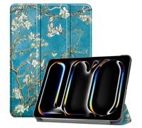 imoshion Coque tablette Design Trifold pour Apple iPad Pro 13 (2024) M4 - Green Plant