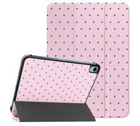 imoshion Coque tablette Design Trifold pour Apple iPad 11 (2025) 11 pouces A16 / iPad 10 (2022) 10.9 pouces - Happy Dots