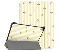 imoshion imoshion Coque tablette Design Trifold pour iPad Air 11 pouces (2026) M4 / (2025) M3 / (2024) M2 / Air 5 (2022) / Air 4 (2020) Garden Stripes Multicolore