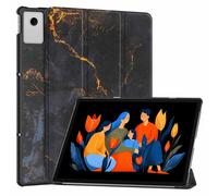 imoshion imoshion Coque tablette Design Trifold Lenovo Idea Tab Plus Black Marble Multicolore