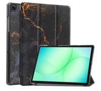 imoshion Coque tablette Design Trifold pour Samsung Galaxy Tab A11 Plus - Black Marble