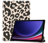 imoshion imoshion Coque tablette Design Trifold pour Samsung Galaxy Tab S10 Plus / Tab S9 Plus Leopard Multicolore