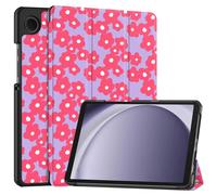 imoshion Coque tablette Design Trifold pour Samsung Galaxy Tab A11 / A9 8.7 pouces - Dusty Rose Blossom