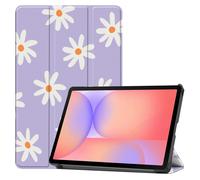 imoshion Coque tablette Design Trifold pour Samsung Galaxy Tab S9 11.0 pouces / Tab S10 FE / S9 FE 10.9 pouces - Flower Distance