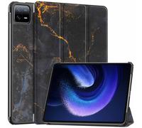 imoshion Coque tablette Design Trifold pour Xiaomi Pad 6 / 6 Pro - Black Marble
