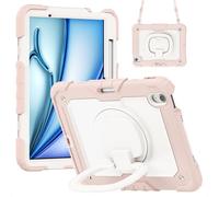 imoshion imoshion Coque tablette kidsproof Rugged pour iPad Air 11 pouces (2026) M4 / (2025) M3 / (2024) M2 Rose clair Rose