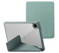 Coque portefeuille Samsung Galaxy Tab A9 Plus imoshion imoshion Origami bookcase 2.0 Vert foncé