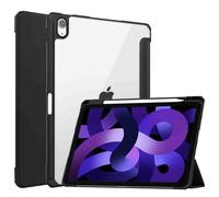 imoshion Coque tablette rigide Trifold pour Apple iPad Air 11 pouces (2025) M3 / (2024) M2 / Air 5 (2022) / Air 4 (2020) - Noir