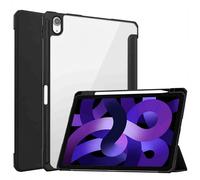 imoshion Coque tablette rigide Trifold pour Apple iPad Air 11 pouces (2025) M3 / (2024) M2 / Air 5 (2022) / Air 4 (2020) - Noir