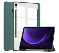 imoshion Coque tablette rigide Trifold pour Samsung Galaxy Tab S9 11.0 pouces / Tab S10 FE / S9 FE 10.9 pouces - Vert