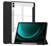 imoshion Coque tablette rigide Trifold pour Samsung Tab S10 Plus / Tab S9 FE Plus / Tab S9 Plus 12.4 pouces - Noir
