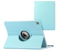 imoshion Coque tablette rotatif à 360° pour Apple iPad 9 (2021) 10.2 pouces / iPad 8 (2020) 10.2 pouces / iPad 7 (2019) 10.2 pouces - Bleu clair