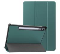 imoshion imoshion Coque tablette Trifold pour Samsung Galaxy Tab S10 Ultra / Tab S9 Ultra Vert foncé Vert foncé