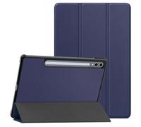 imoshion imoshion Coque tablette Trifold pour Samsung Galaxy Tab S9 11.0 pouces / S10 Lite / S10 FE / S9 FE 10.9 pouces Bleu foncé Bleu foncé