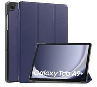 imoshion imoshion Coque tablette Trifold Samsung Galaxy Tab A11 / A9 Plus Bleu foncé Bleu foncé