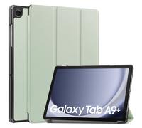 Coque portefeuille pour Samsung Galaxy Tab A9 Plus imoshion Étui de téléphone portefeuille Trifold Vert clair G