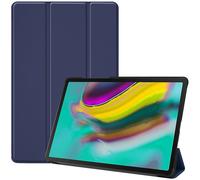 Coque portefeuille pour Samsung Galaxy Tab S5e imoshion Étui de téléphone portefeuille Trifold Bleu foncé G