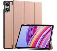imoshion Coque tablette Trifold pour Xiaomi Redmi Pad Pro / POCO Pad - Rose Doré