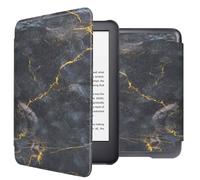 imoshion imoshion Design Slim Hard Case Sleepcover Amazon Kindle (2024) / Amazon Kindle (2022) 11th gen Black Marble Noir