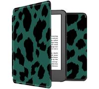 imoshion imoshion Design Slim Hard Case Sleepcover Amazon Kindle (2024) / Amazon Kindle (2022) 11th gen Green Leopard Vert