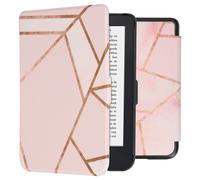 imoshion Design Slim Hard Case Sleepcover pour Kobo Clara 2E / Tolino Shine 4 - Pink Graphic