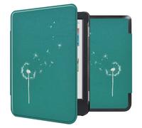 imoshion imoshion Design Slim Hard Sleepcover Kobo Clara Colour / Clara BW / Tolino Shine 5 / Shine Color Green Dandelion Multicolore