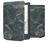 imoshion Design Slim Hard Case Sleepcover pour Pocketbook Verse / Verse Lite / Verse Pro / Vivlio Light / Light HD - Black Marble