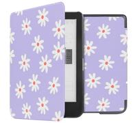 imoshion imoshion Design Slim Hard Case Sleepcover pour Kobo Clara HD Flowers Distance Multicolore