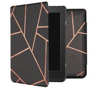 imoshion imoshion Design Slim Hard Case Sleepcover pour Kobo Nia Black Graphic Noir