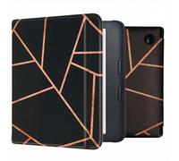 imoshion imoshion Design Slim Hard Sleepcover avec support Tolino Vision 5 Black Graphic Multicolore