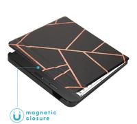 imoshion imoshion Design Slim Hard Sleepcover avec support Tolino Vision 5 Black Graphic Multicolore