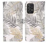 imoshion imoshion Design Softcase Bookcase Samsung Galaxy A72 Glamour Botanic Multicolore