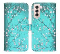 imoshion Design Softcase Bookcase pour Samsung Galaxy S21 Plus - Blossom